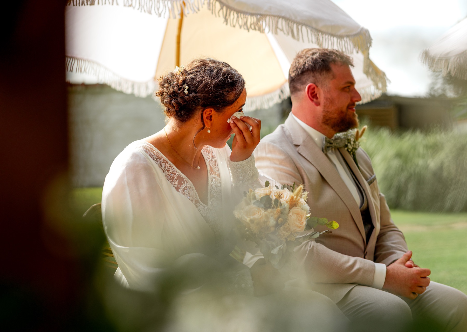 Reportage photo d’un mariage élégant