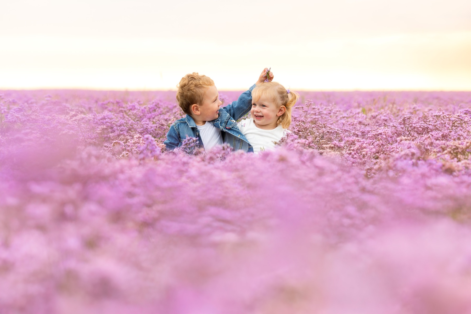 Portrait d’enfants en extérieur