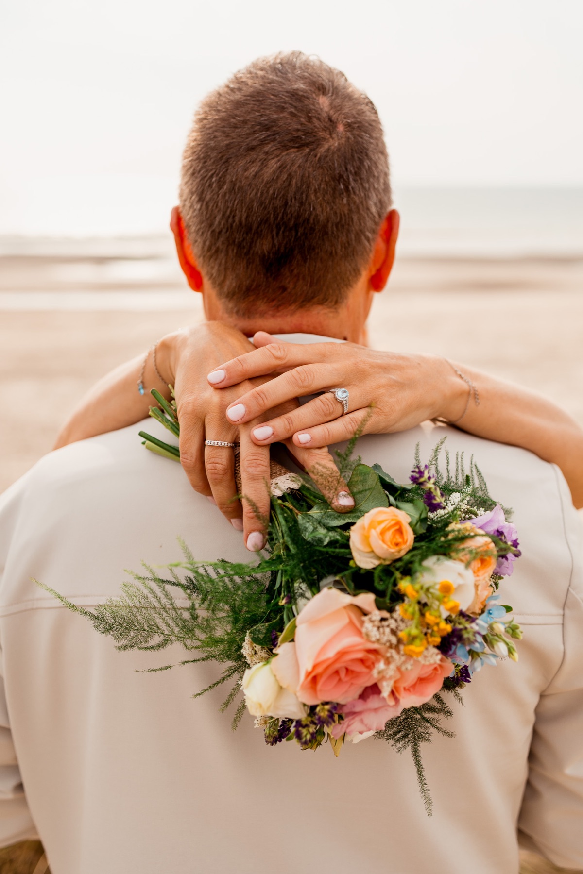 Photographie de mariage spontanée